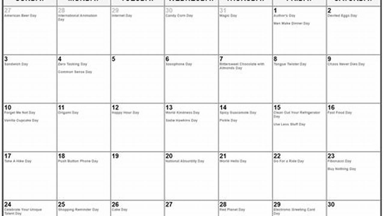 2024 November Calendar With Holidays Homework Telegra Ph