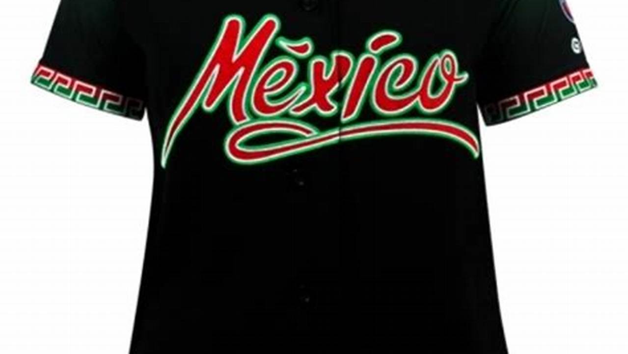 2024 Official Serie Del Caribe Mexico Jersey (Red) $170.00 Usdsale•Save., 2024