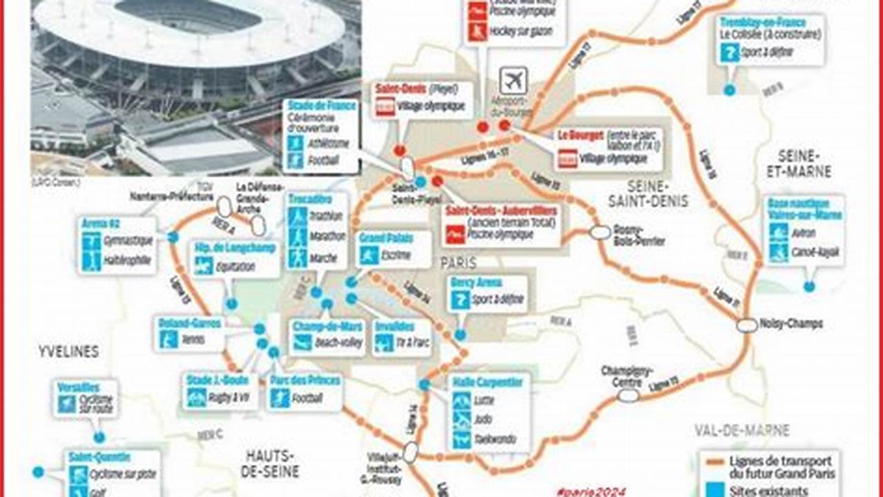 2024 Olympics Schedule And Locations Map Pdf