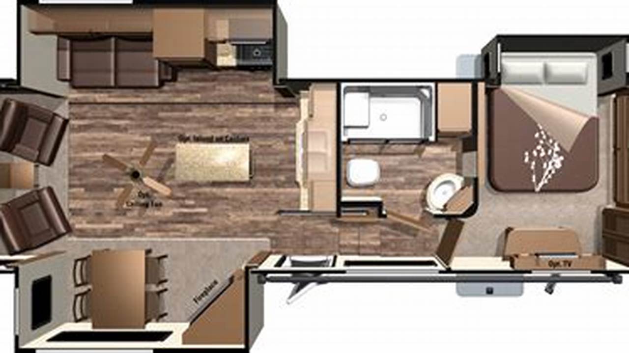 2024 Open Range Travel Trailer Floor Plans