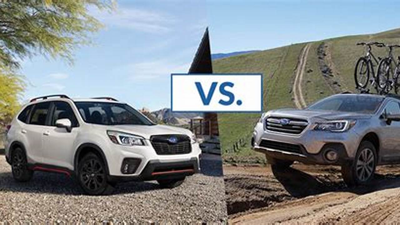 2024 Outback Vs Forester