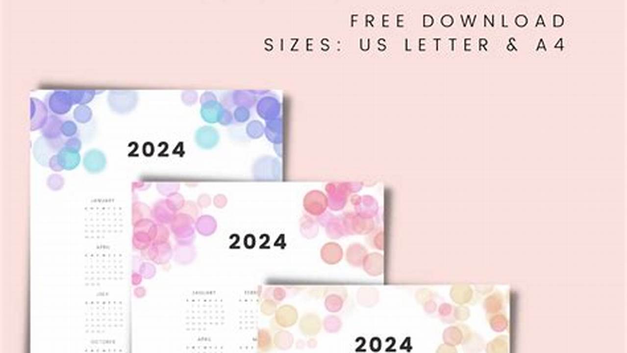 2024 Personalized Calendars Templates Meaning Chart