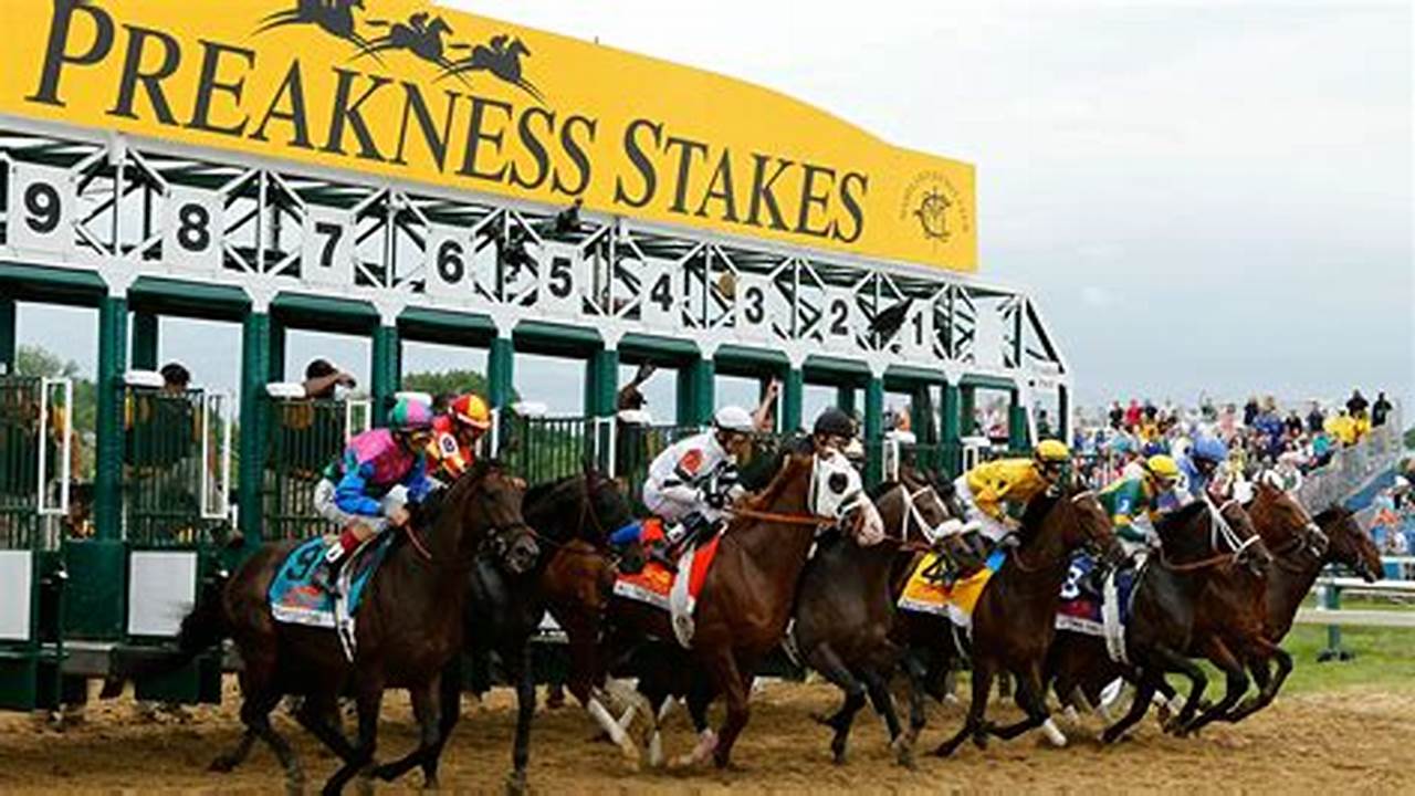 2024 Preakness Horse Race