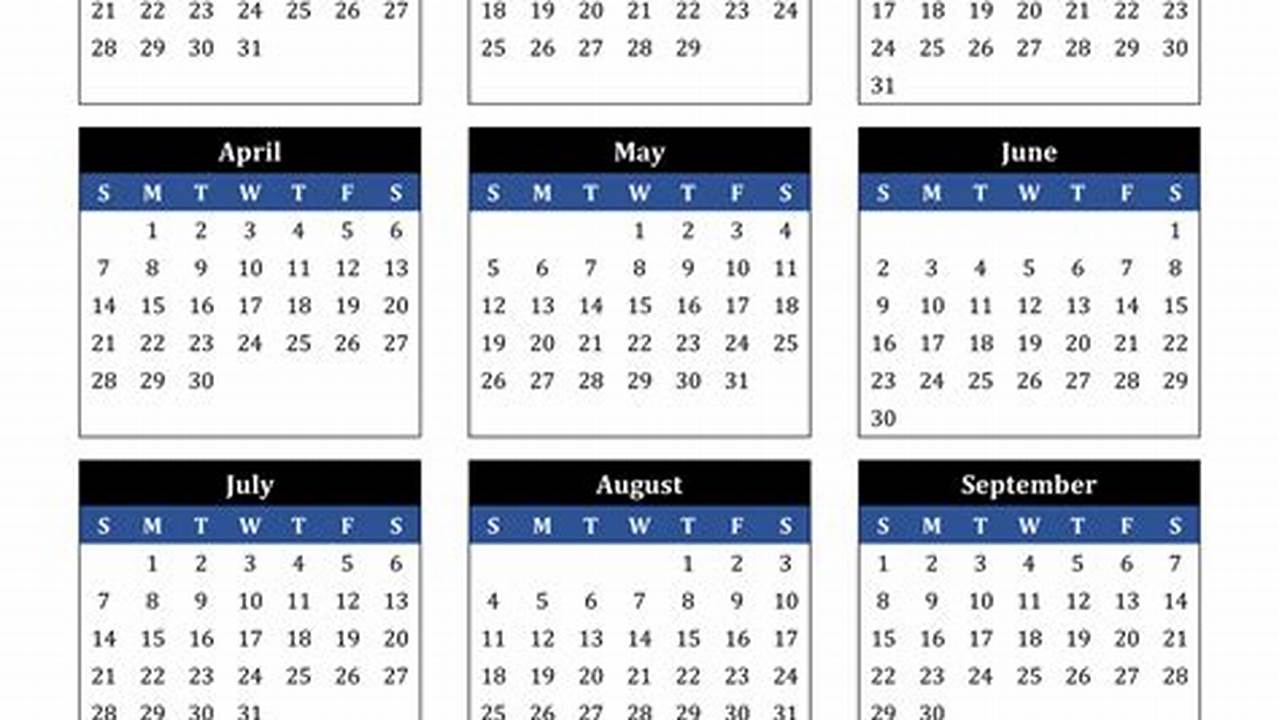 2024 Printable Calendar Free Microsoft Word Online