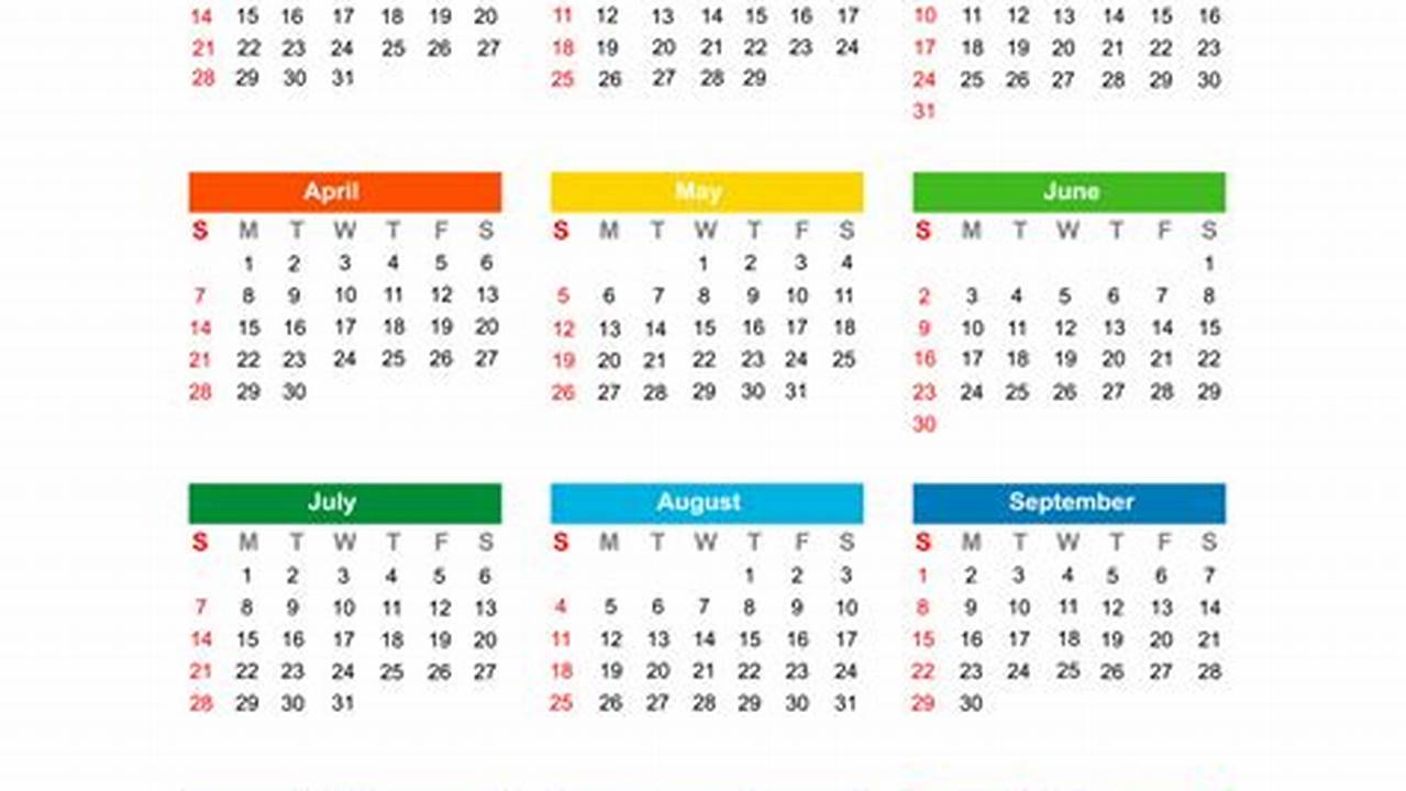 2024 Printable Calendar No Download Necessary Spelling Cards
