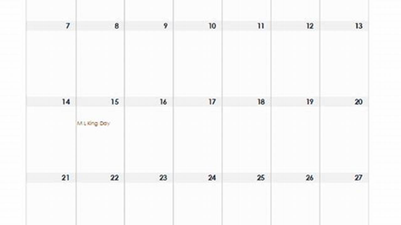 2024 Printable Monthly Calendar Free Template Google Docs