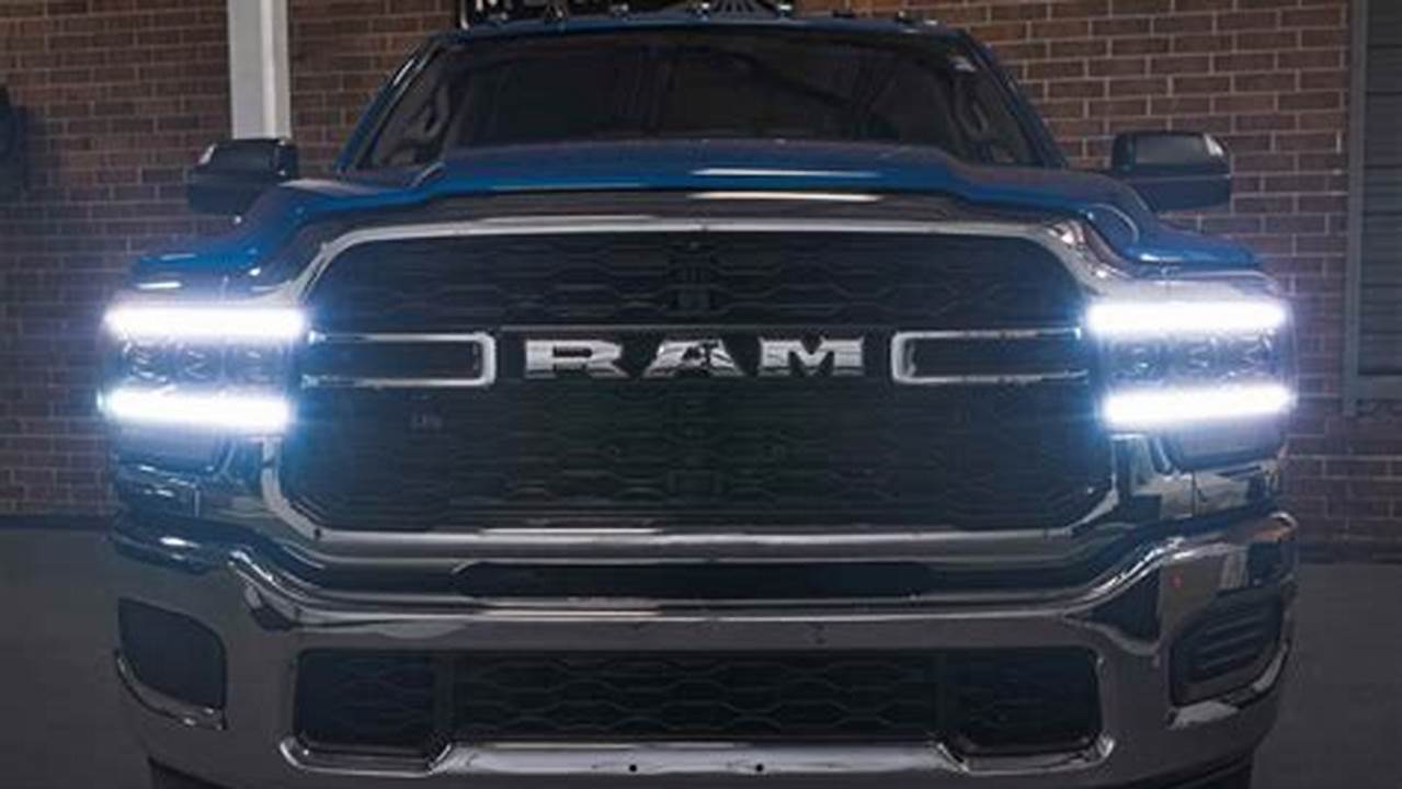 2024 Ram 2500 Led Headlights