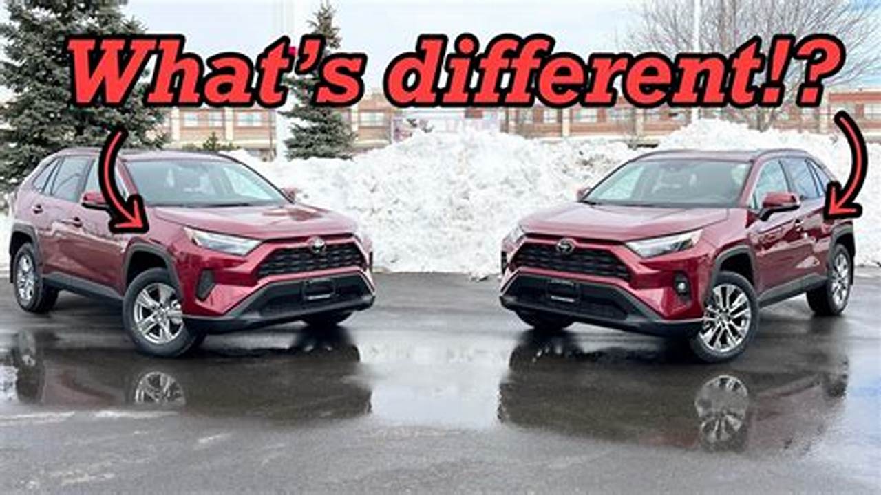 2024 Rav4 Le Vs Xle Difference