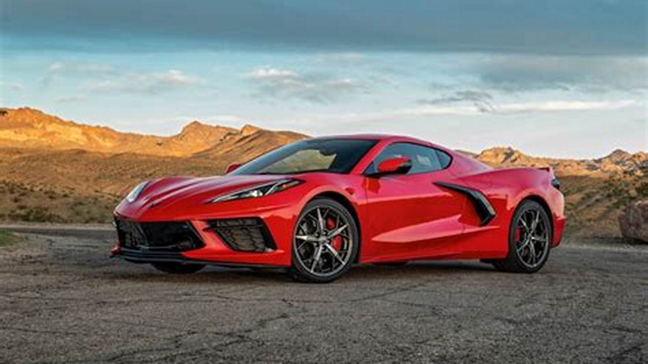 2024 Red Corvette