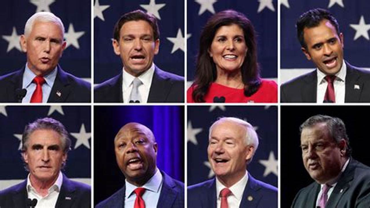 2024 Republican Primary Debate Candidates