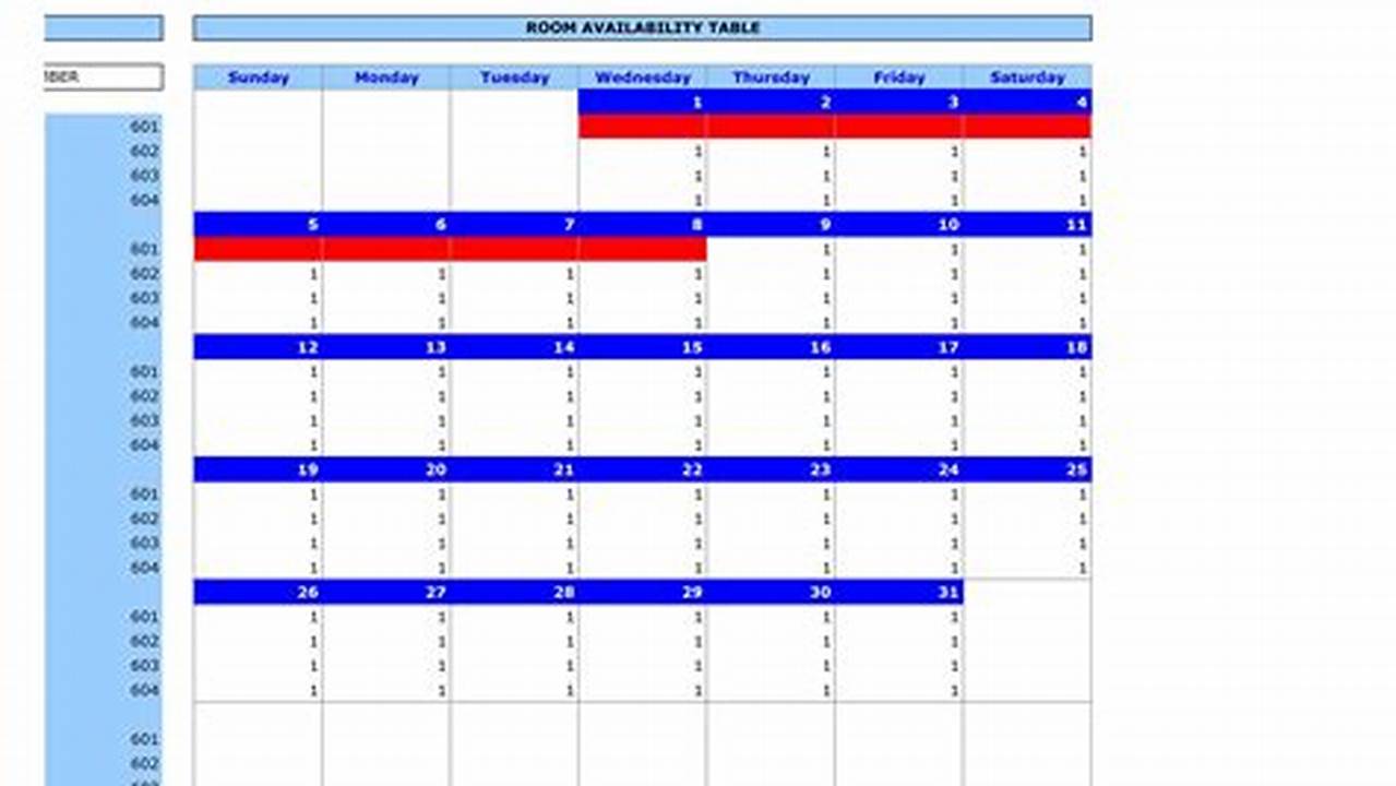 2024 Reservation Weeks Calendar Excel Free