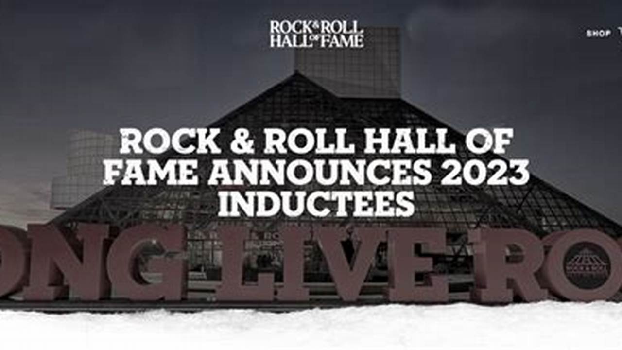 2024 Rock And Roll Hall Of Fame Ceremony