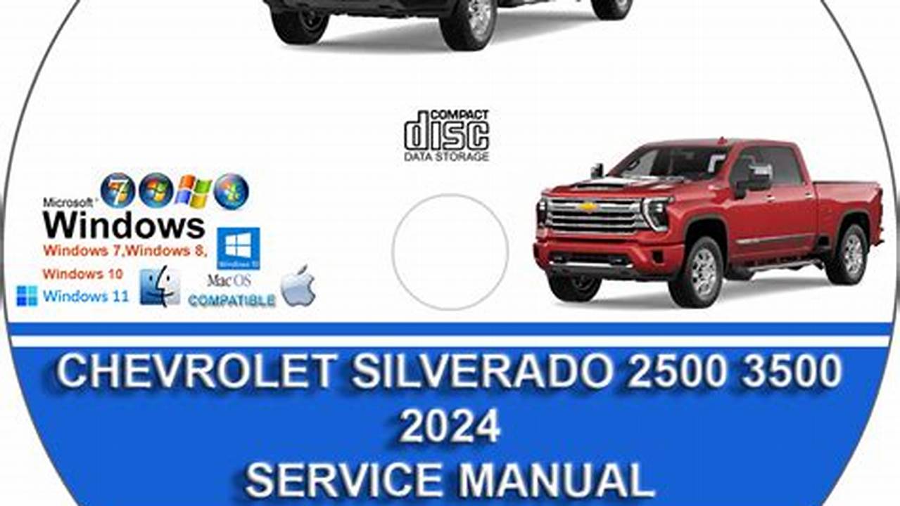 2024 Service Manuals For The Hd 2500., 2024