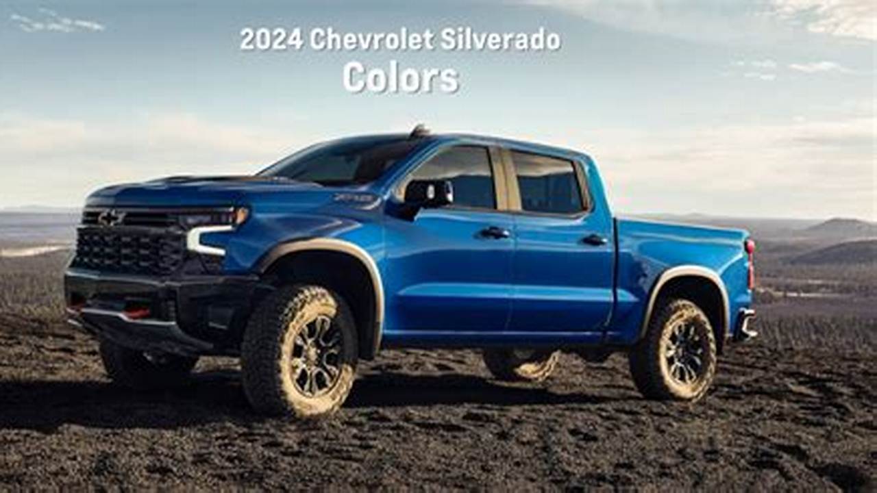 2024 Silverado Colors 2024
