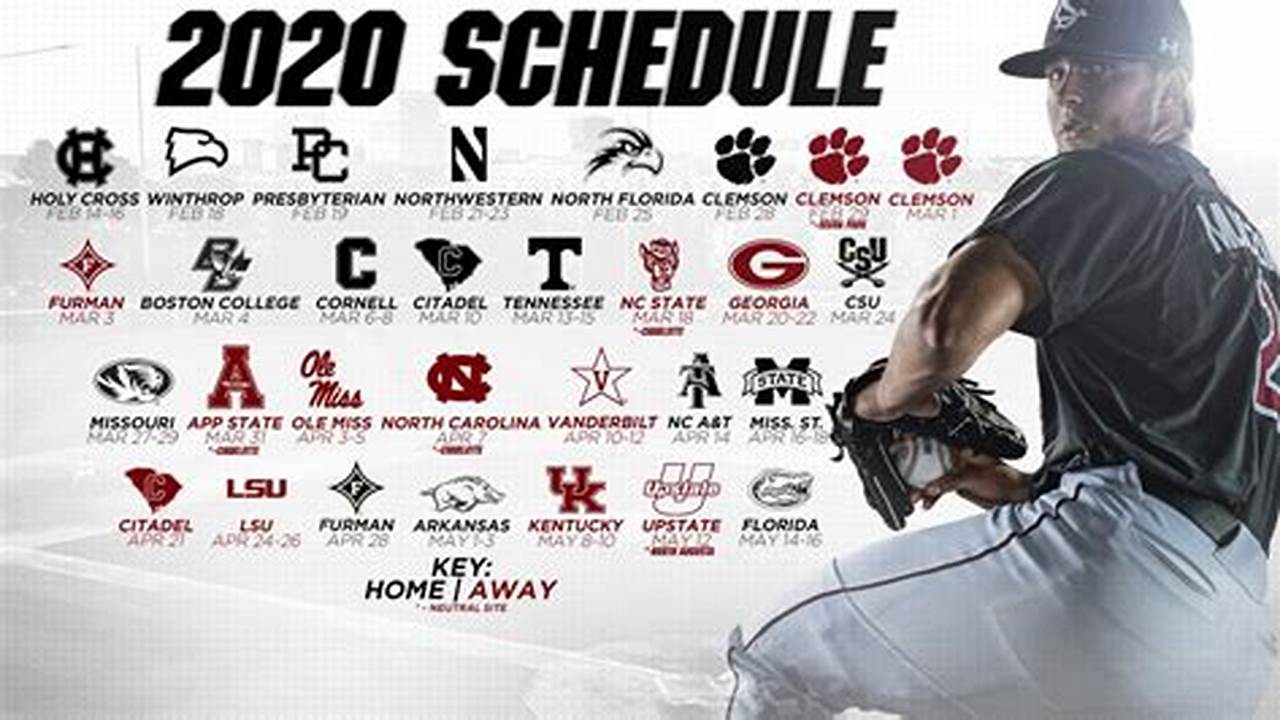 2024 South Carolina Baseball Schedule