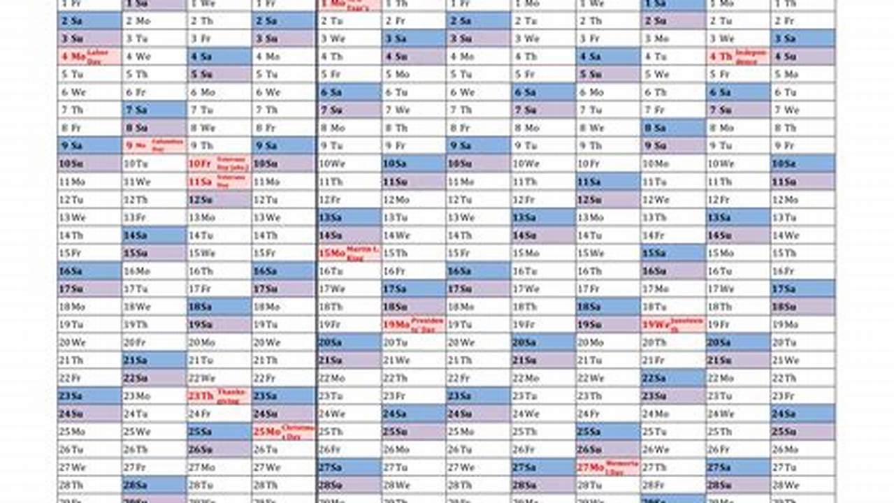 2024 Summer Calendar Pdf Form Instructions