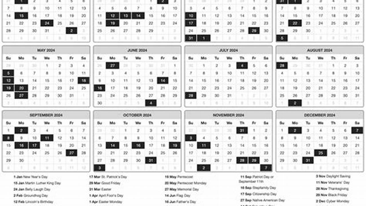 2024 Summer Calendar Schedule In India