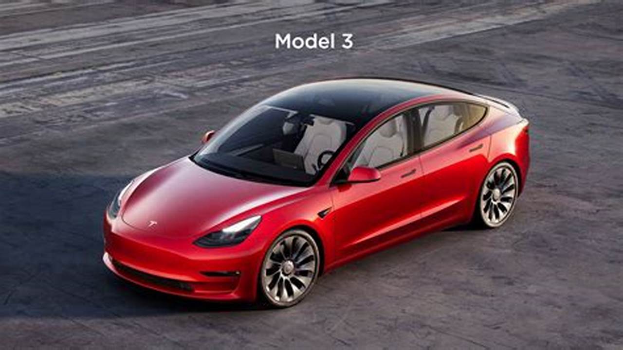 2024 Tesla Model 3 Performance Specs