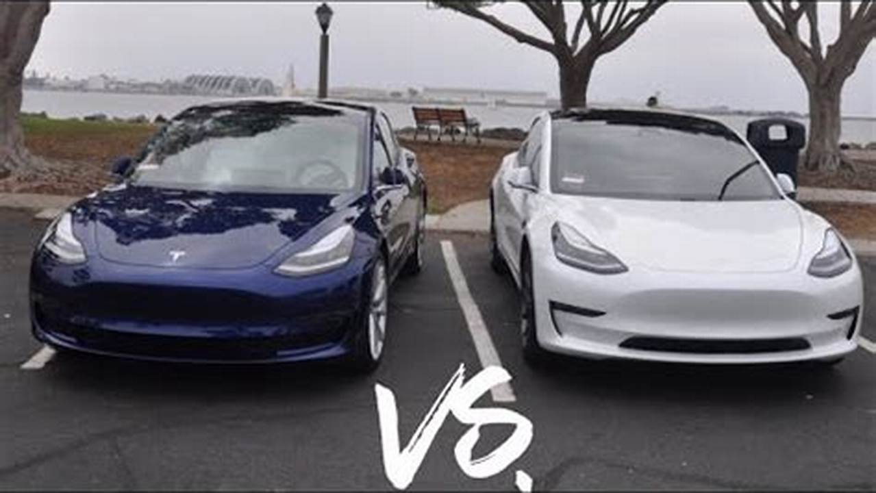 2024 Tesla Model 3 Performance Vs Long Range