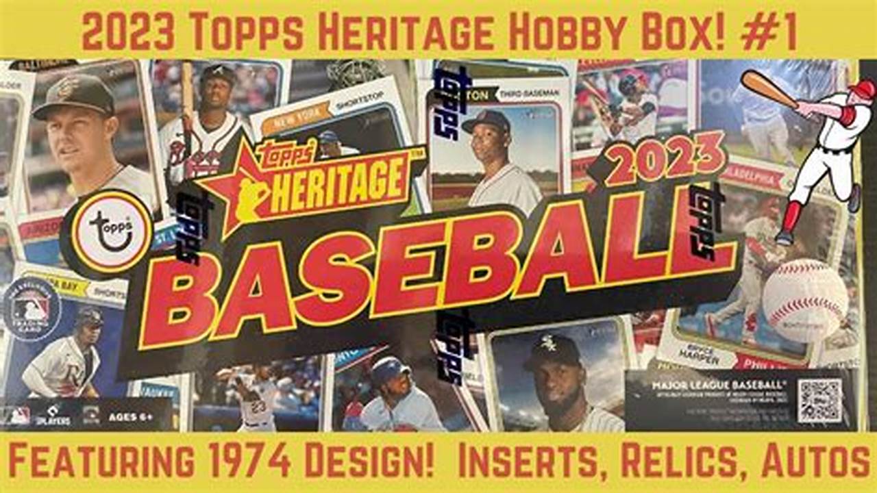2024 Topps Heritage Hobby Box