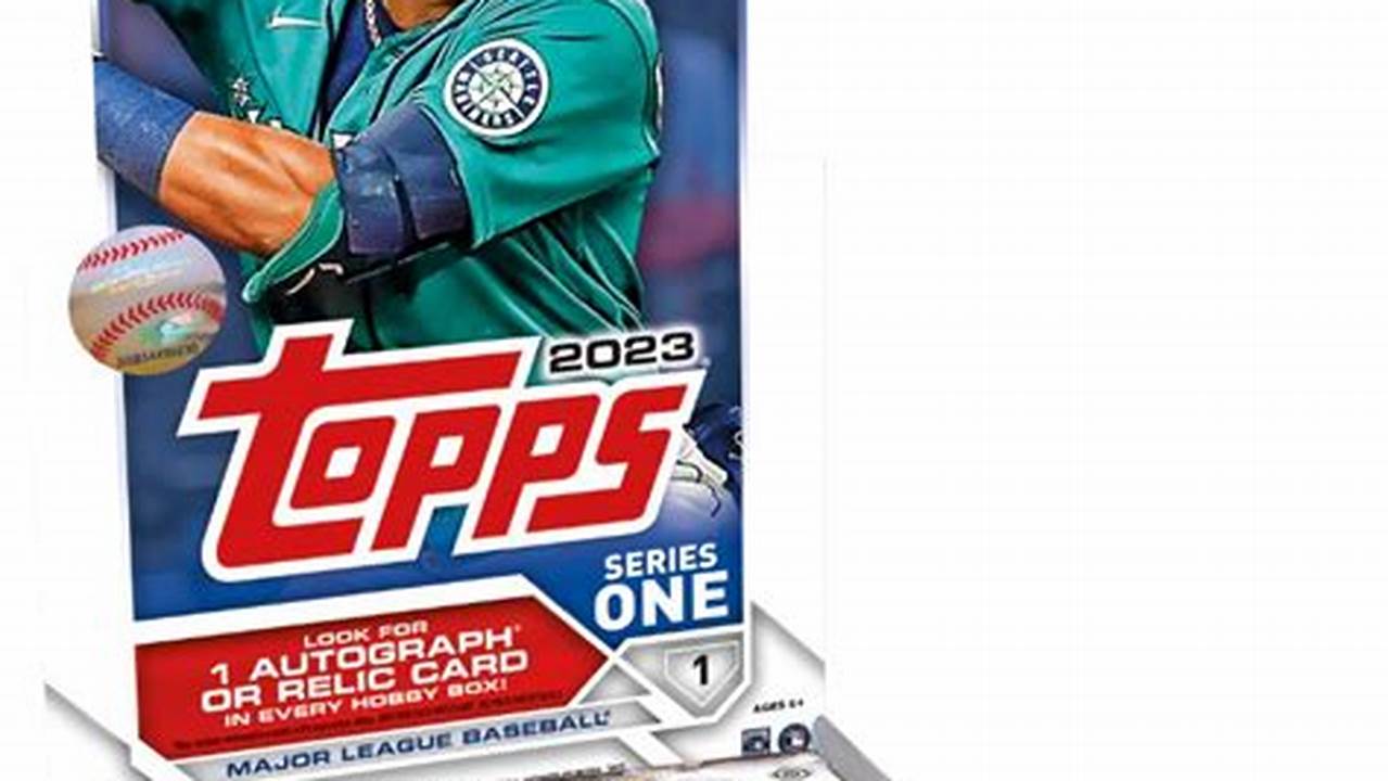 2024 Topps Series 1 Mlb Baseball Collectors Super Box