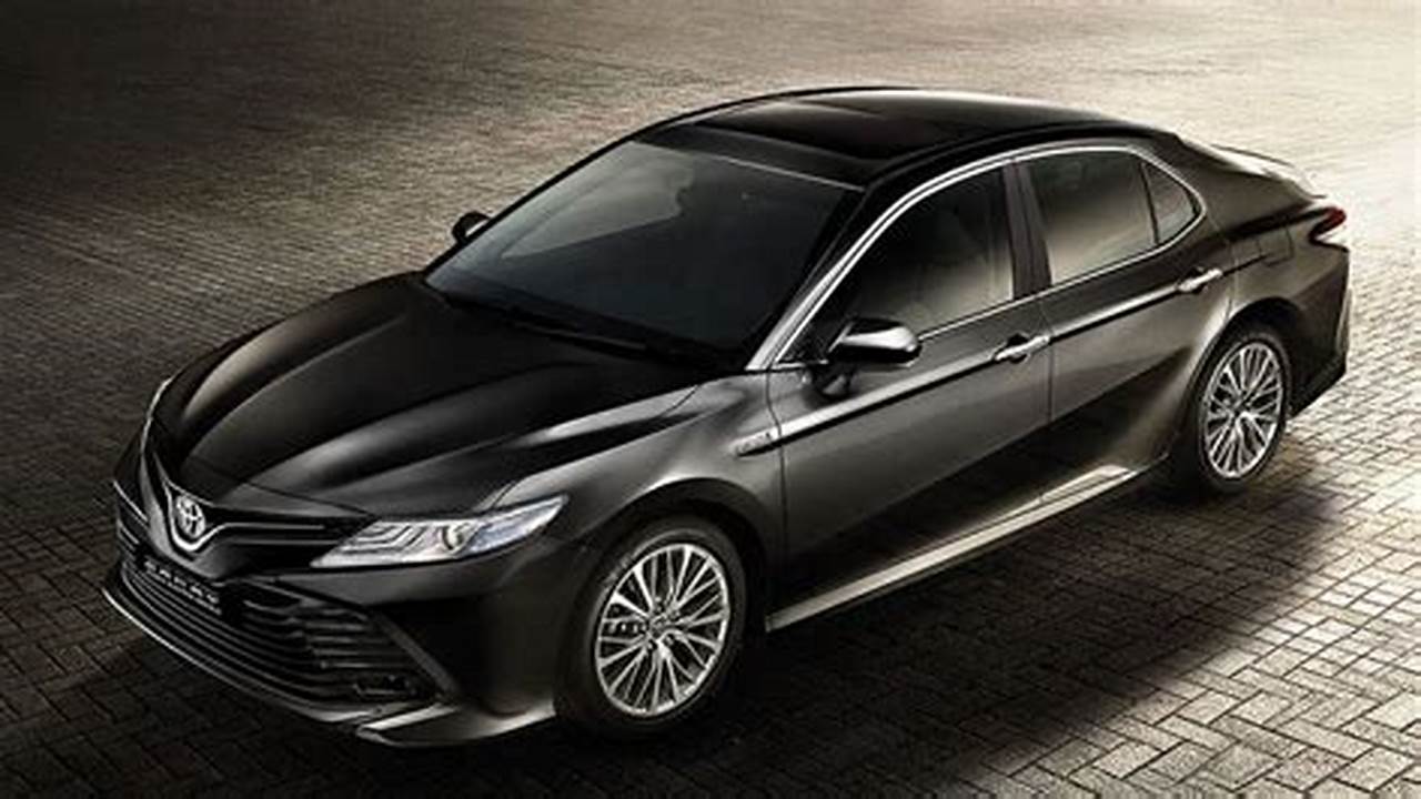 2024 Toyota Camry Hybrid Black