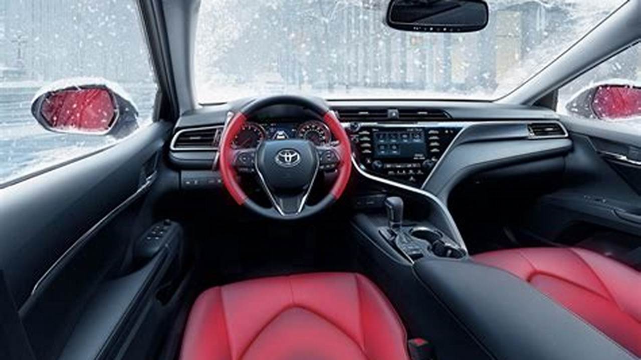 2024 Toyota Camry Xse Interior