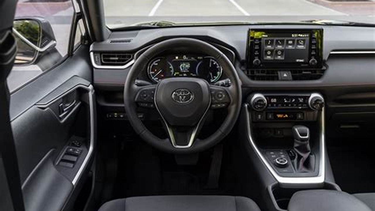 2024 Toyota Rav4 Hybrid Xse Interior