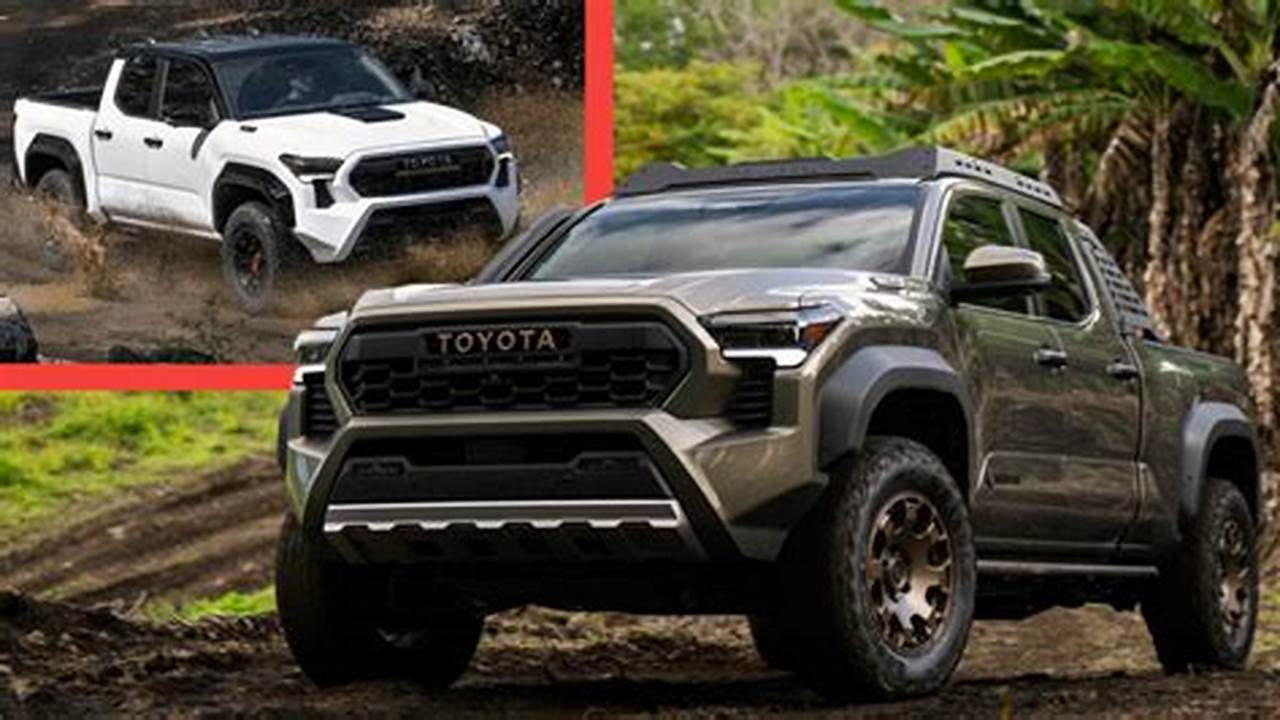 2024 Toyota Tacoma Trd Pro Vs Trailhunter