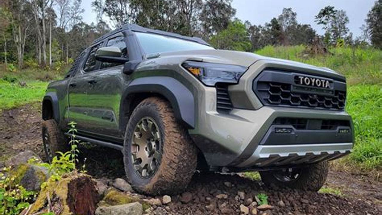 2024 Toyota Tacoma Trd Sport Towing
