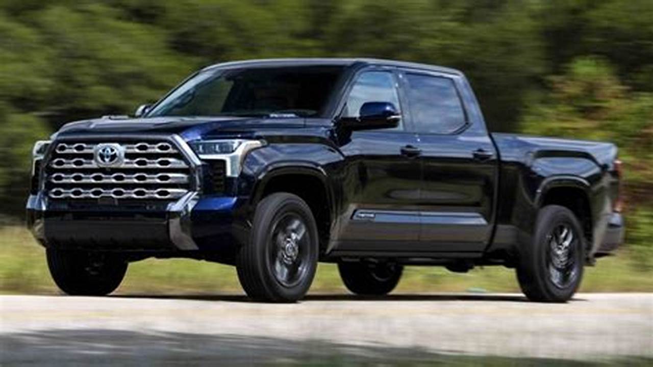 2024 Toyota Tundra Reliability