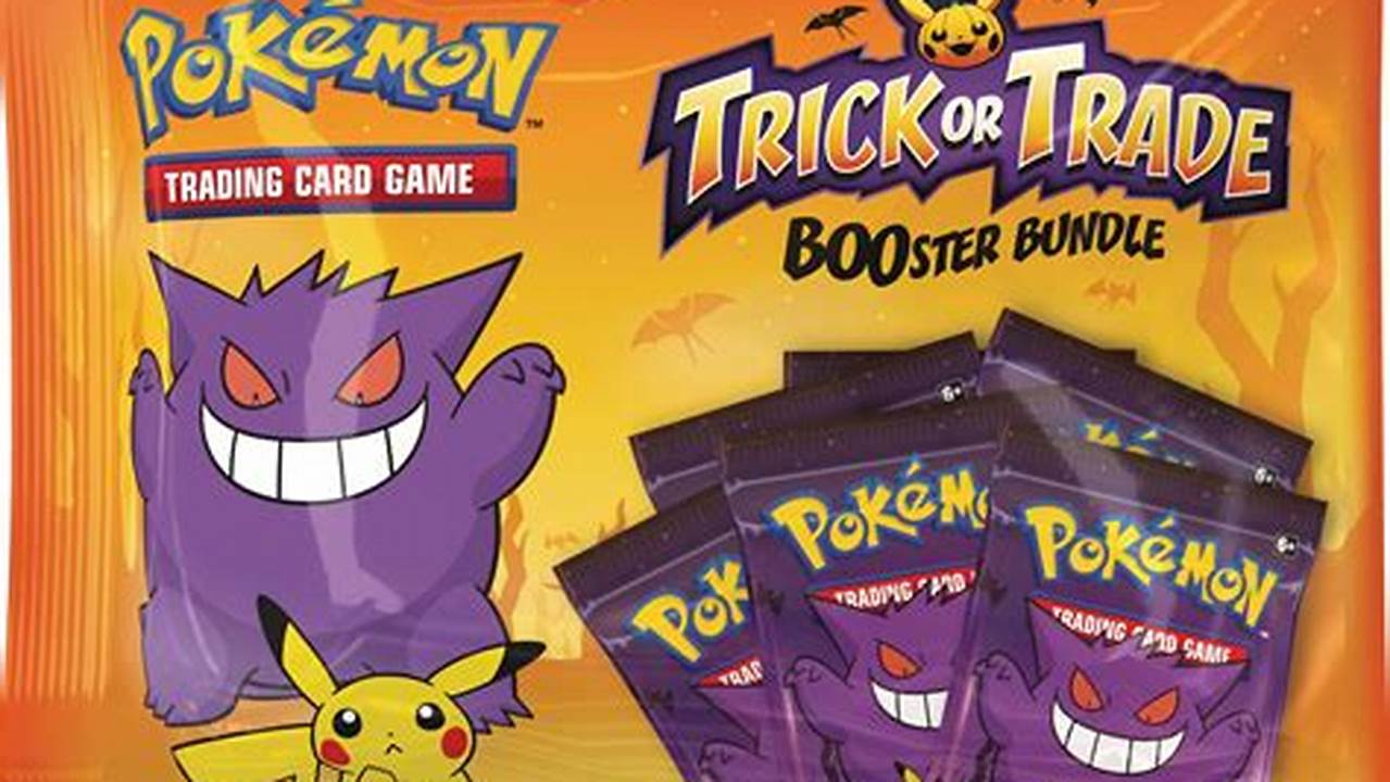 2024 Trick Or Treat Pokemon Cards