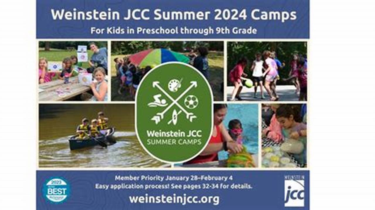 2024 Weinstein Jcc Summer Camp Magazine 2024 Camp Magazine Version 1, The Summer Day Camp Brochure Includes Group And Program Descriptions, As Well As Rates And Registration Forms., 2024