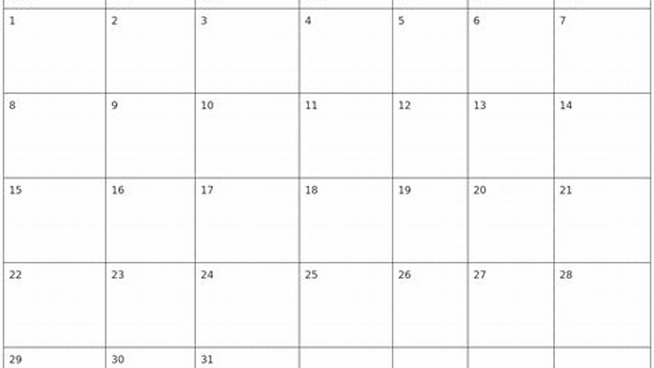 22024 Blank Calendar Word Download