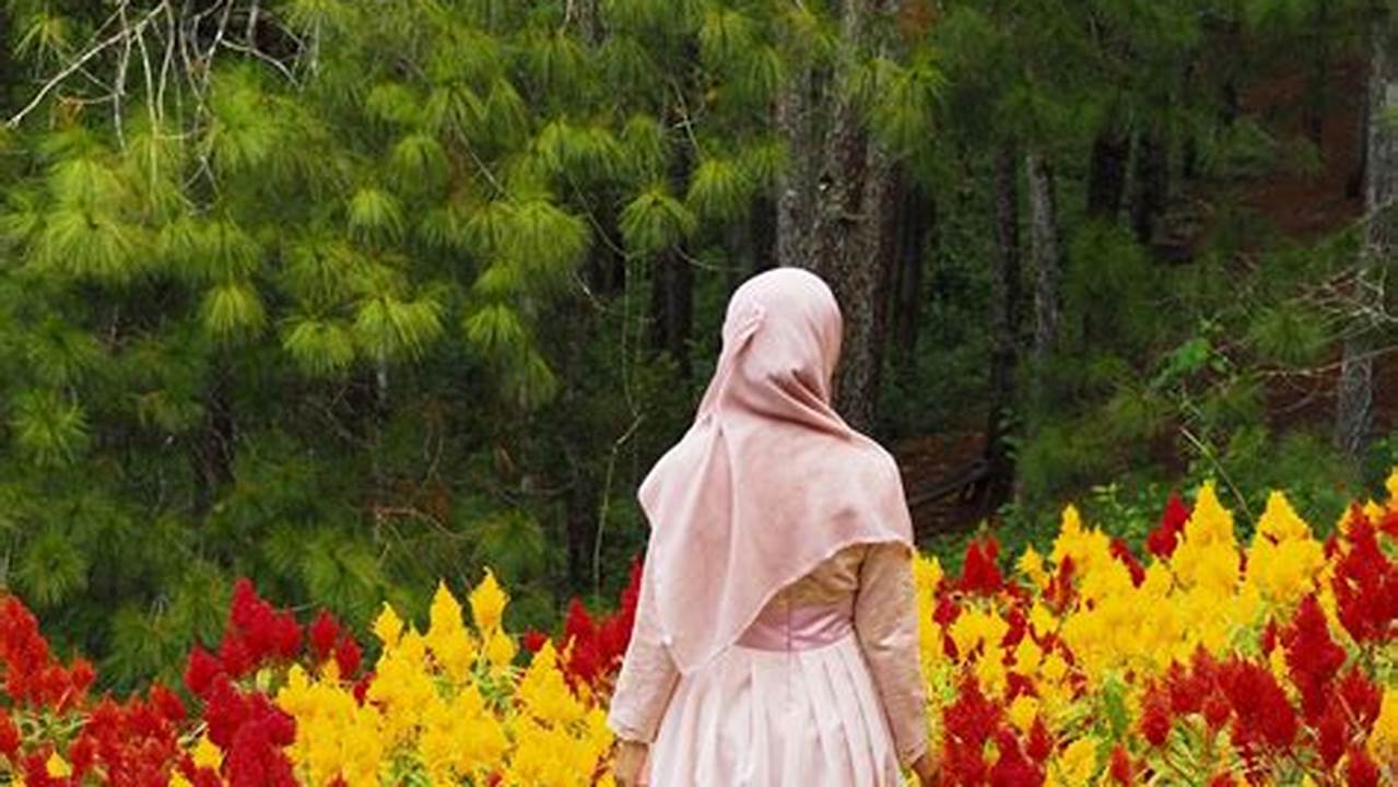 Temukan Rahasia Fotografi Ciamik 3 Cewek Cantik di Taman Bunga Berwarna-warni