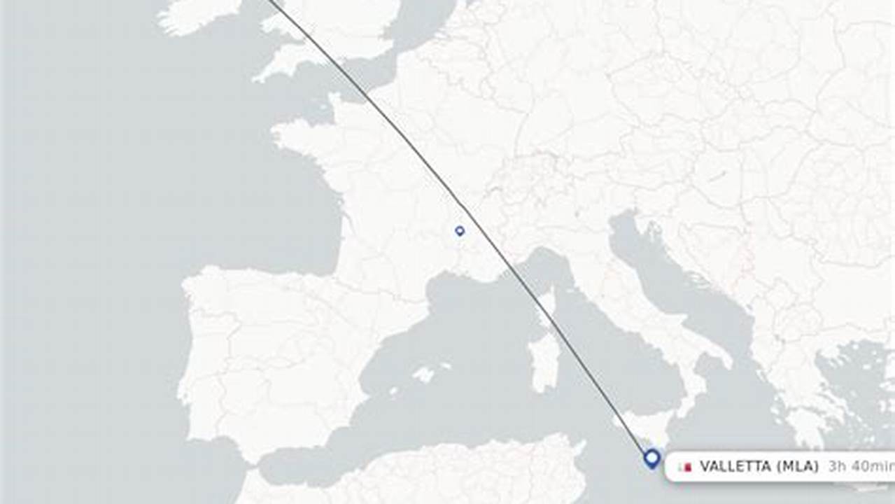 3 Hours And 45 Minutes Is The Average Flight Time From Dublin To Malta., 2024