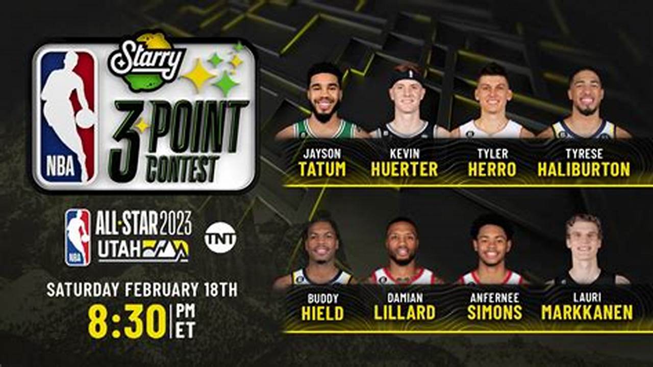 3 Point Contest 2024 Time Schedule