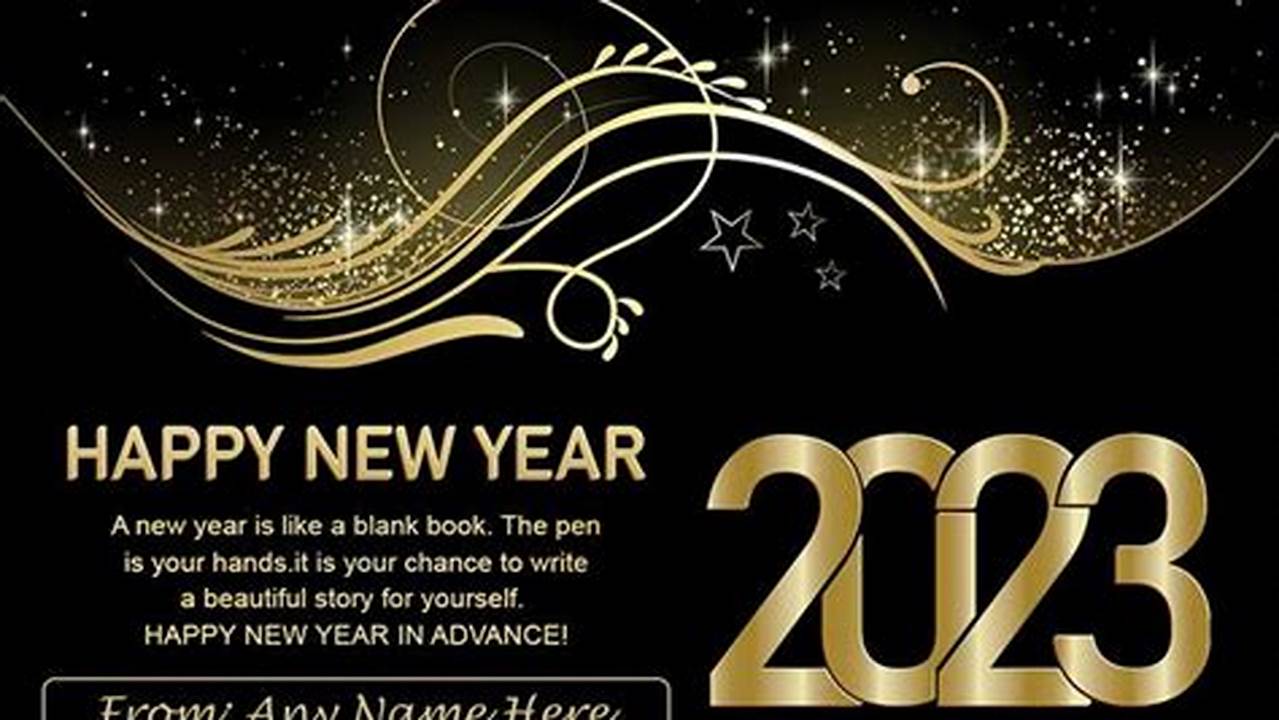 31St December 2023 Wishes Images With Name Download., 2024