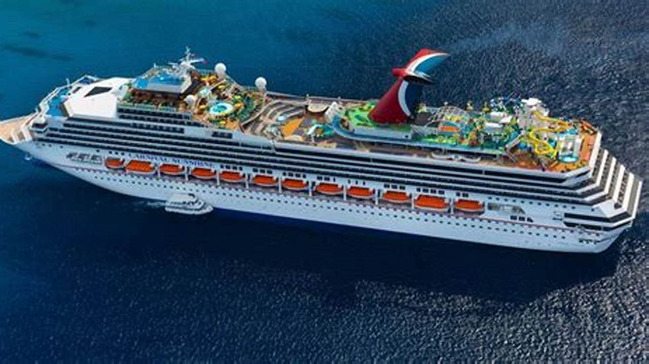 4 Night Round Trip Caribbean Cruise From Charleston Aboard The Carnival Sunshine, Leaving June 27, 2024., 2024