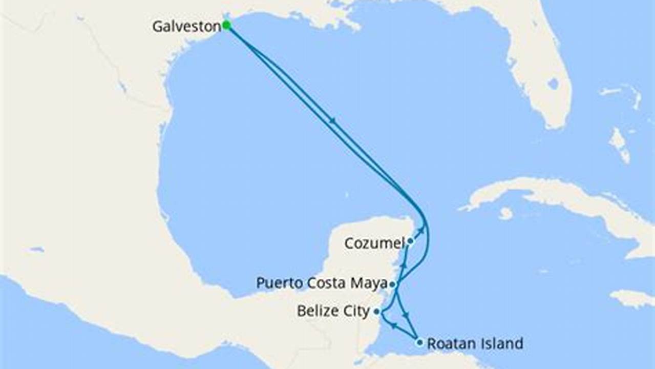 4 Night Western Caribbean Cruise From Galveston., 2024