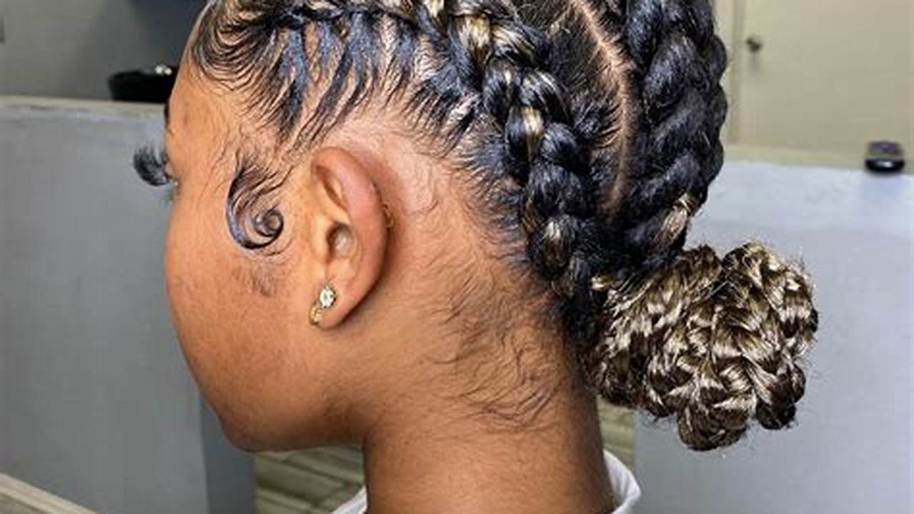 Discover the Secrets of "4 Feed in Braids with Bun": A Hairstyle Revelation