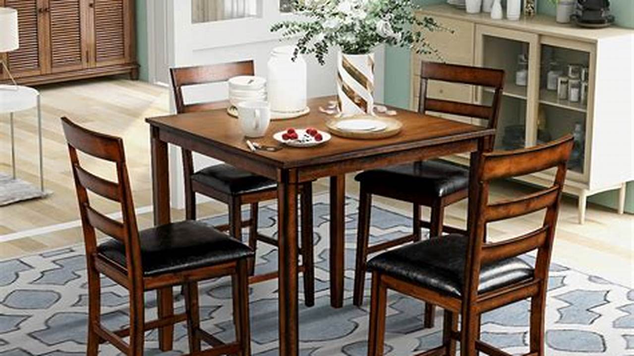 5-Piece Kitchen Table and Chairs: A Buyer's Guide