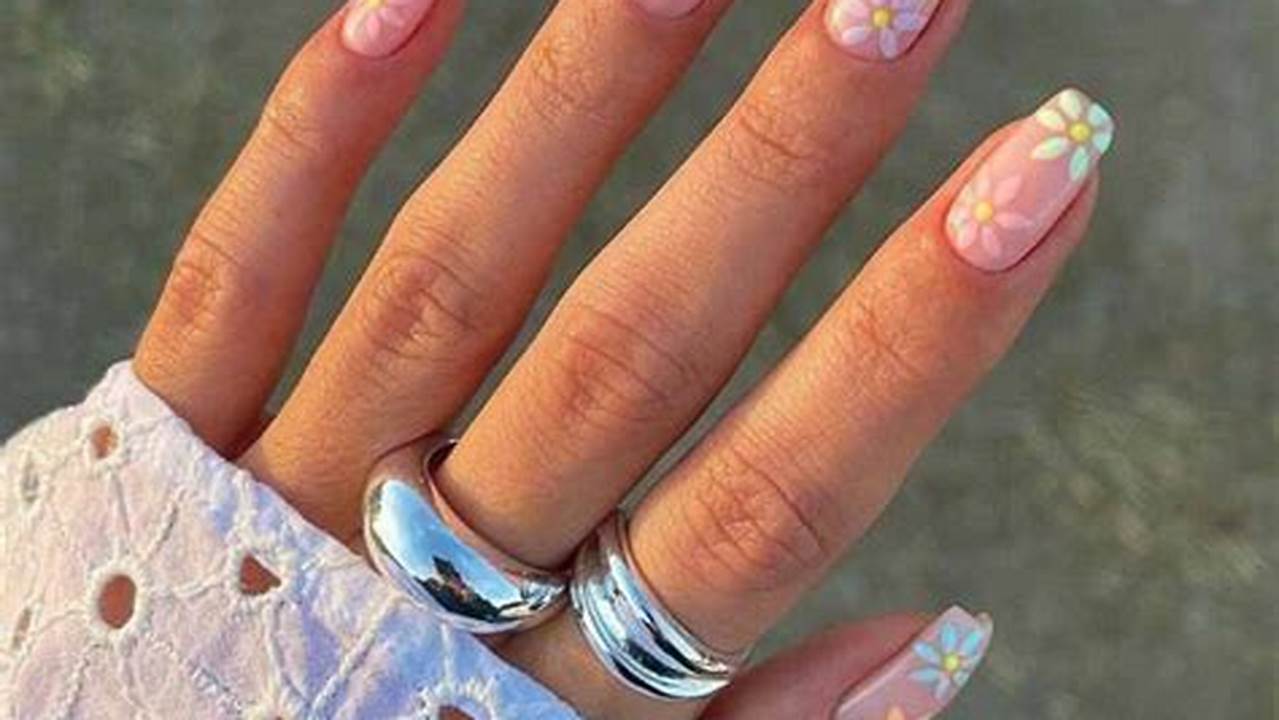 50+ Spring Nails You Need To Try This Season In 2024 | Spring Nails, French Tip Acrylic Nails, Spring Nail Colors., 2024