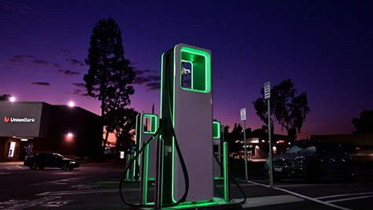 517 Miles Range Electric Vehicle Charging Station