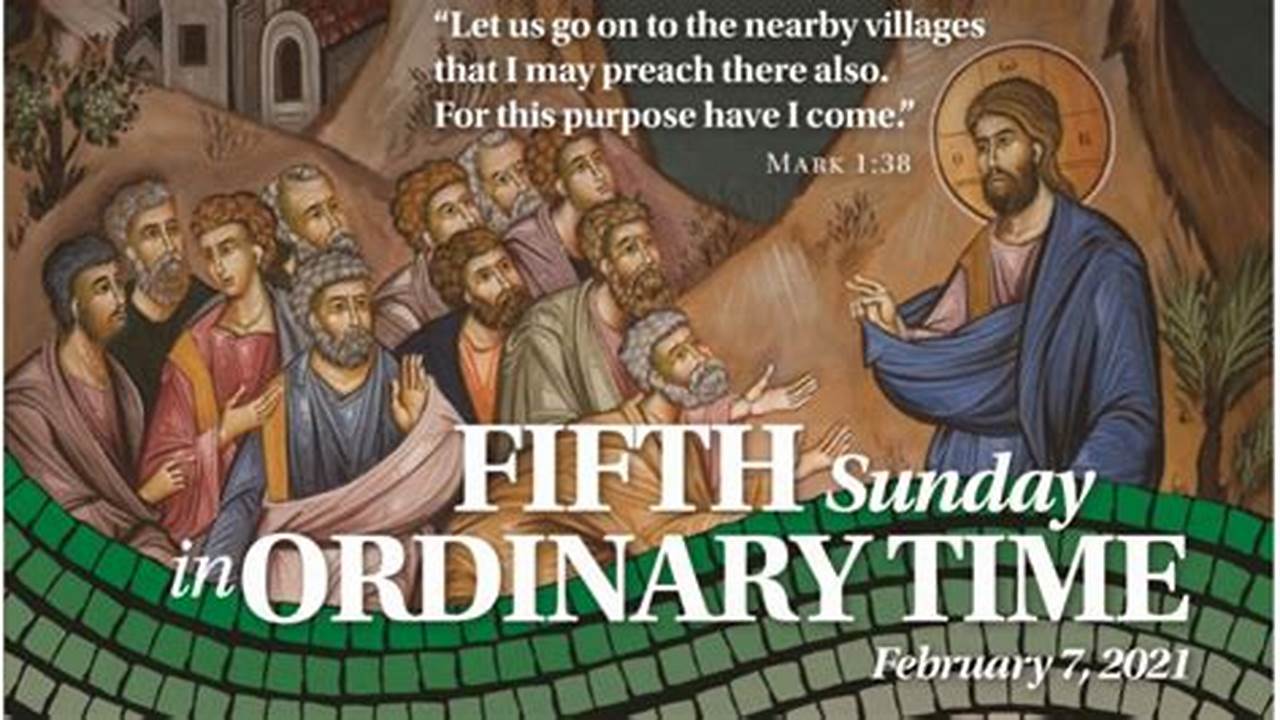 5Th Sunday In Ordinary Time., 2024