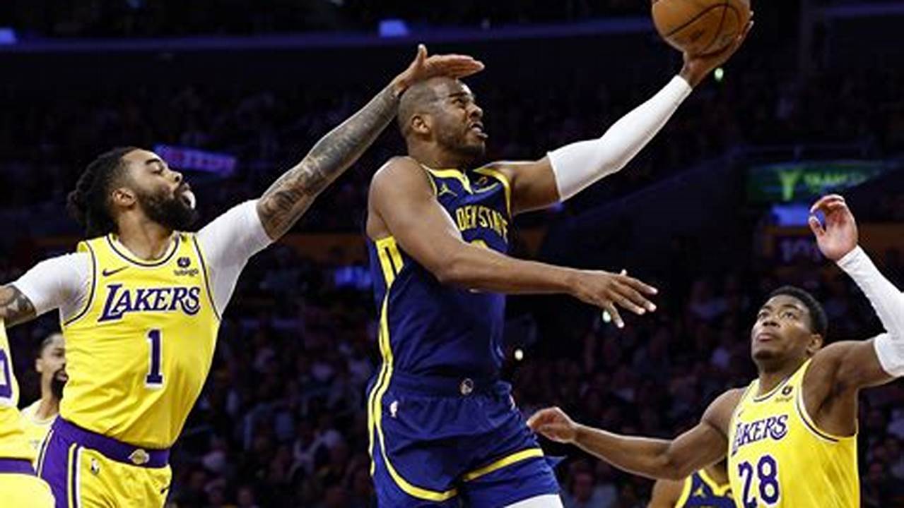 7 Warriors Defeat Lakers To Swap Places In Standings, With Golden State In 9Th And L.a., 2024