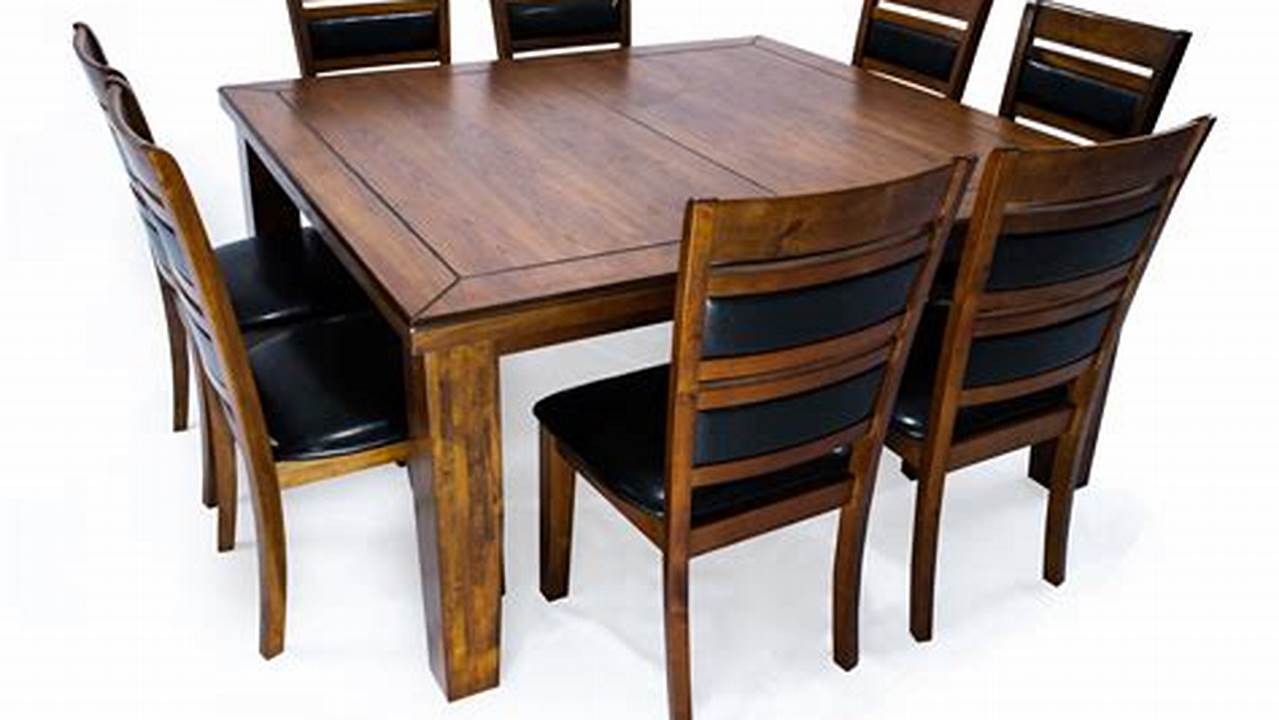 8 Seat Kitchen Table and Chairs: Seating and Style for Everyone