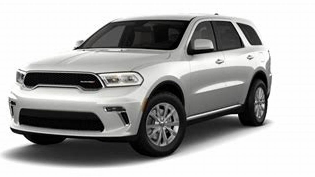A 2024 Dodge Durango Rwd With 5.7L Engine And Light Duty Cooling Can Tow 7,400 Pounds., 2024