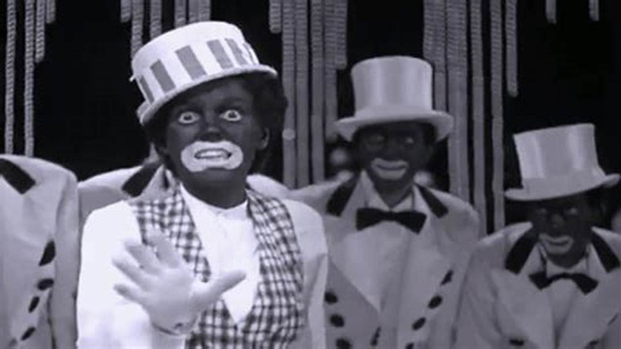A Black Man Pretends To Be A White Man In Blackface To Sing In A New Minstrel Show., 2024