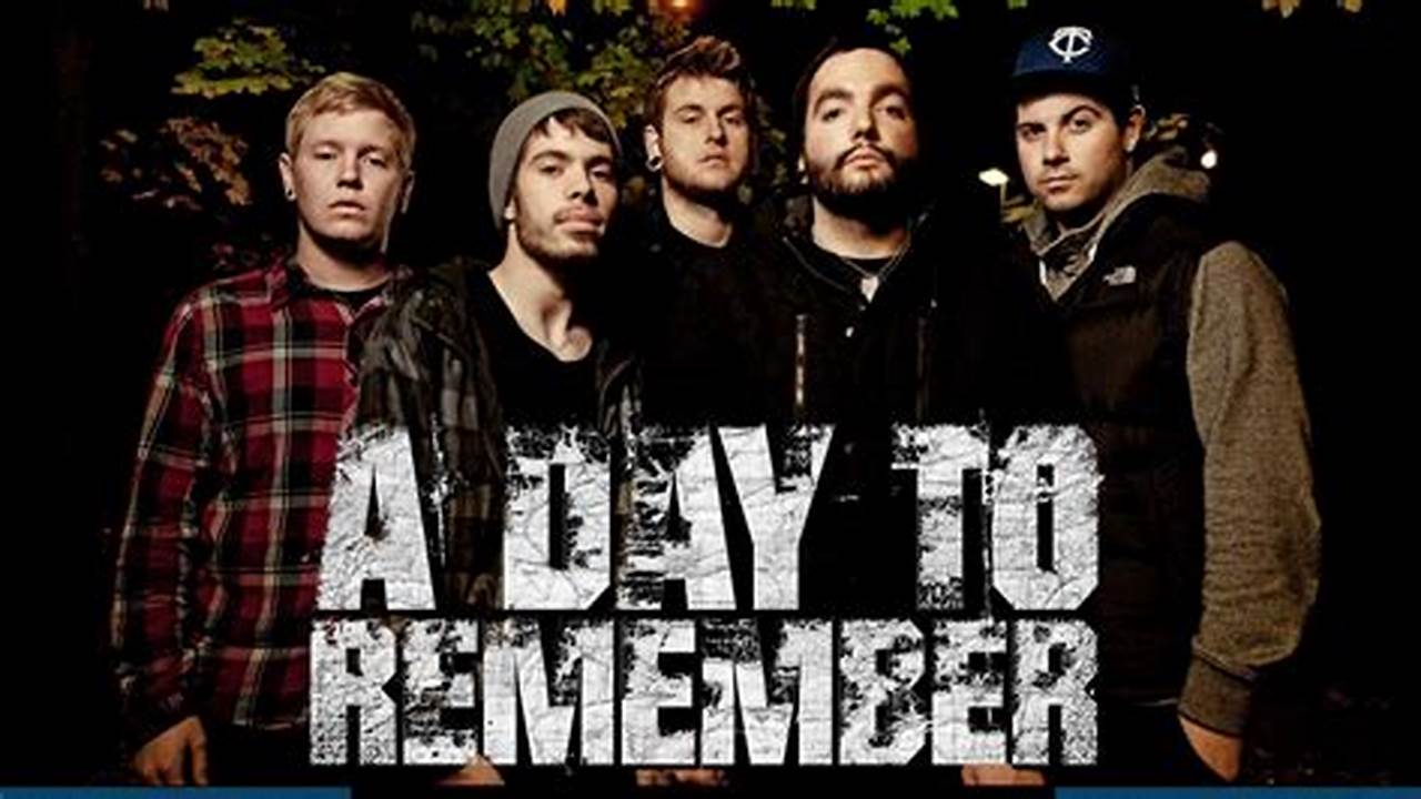 A Day To Remember Tour Dates 2024au